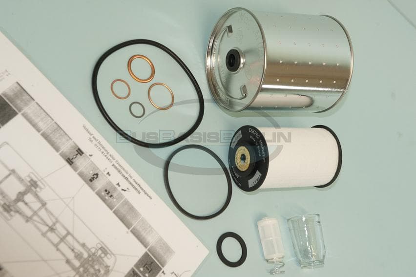 "BasisCamp-Filterpaket" + Abschmierplan! Filter-Paket Mercedes 508 608 bis 3/77
